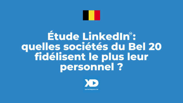 Étude LinkedIn Degraux Bel 20 ressources humaines