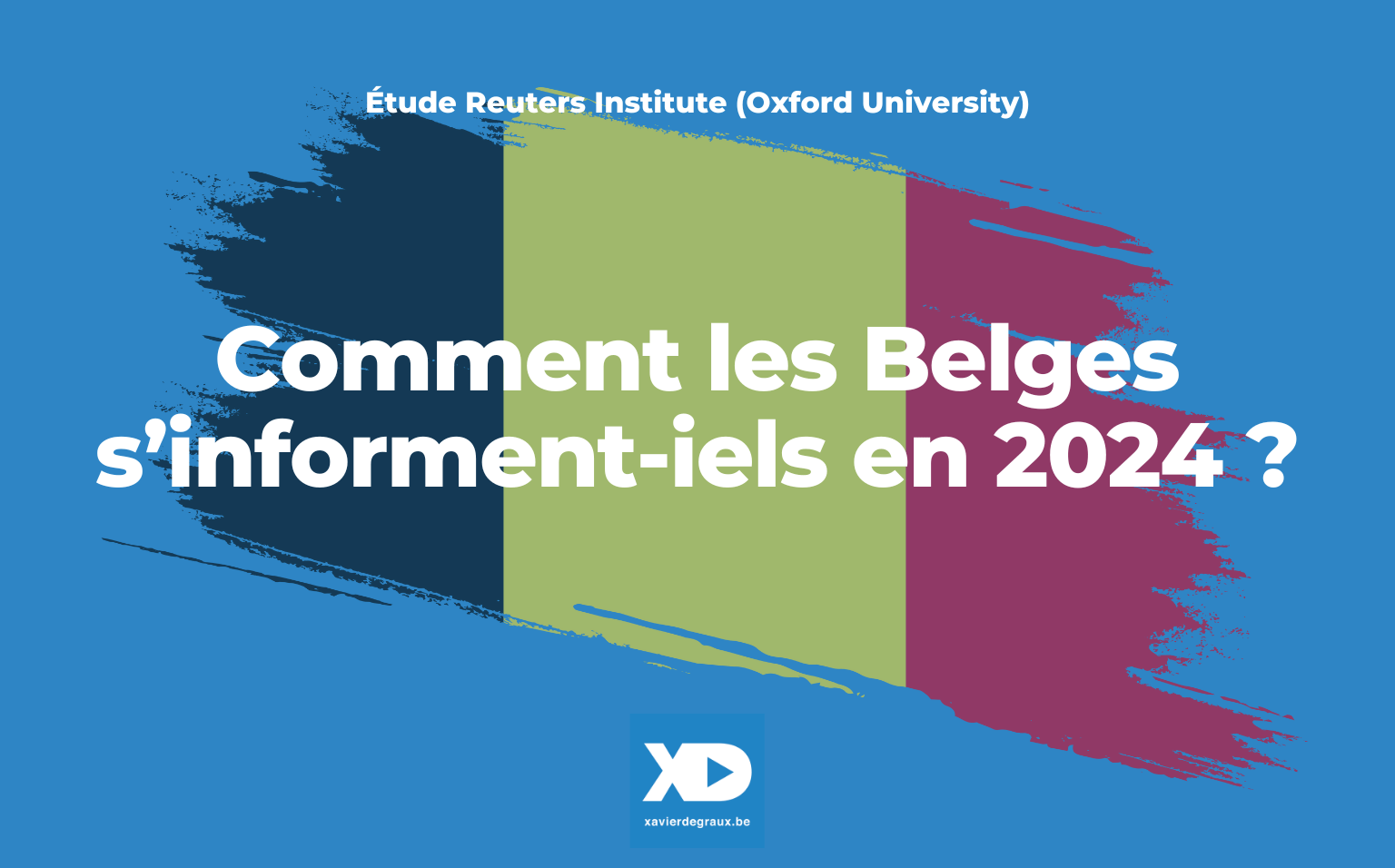 Comment les Belges s’informent-iels en 2024 ? (étude)