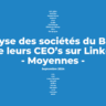 Étude des sociétés du BEL20 et de leurs CEO... sur LinkedIn